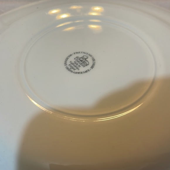 Churchill of England plate blue willow - Picture 5 of 5